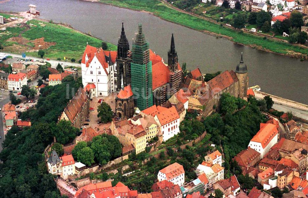 Dresden von oben - Albrechtsburg Meißen