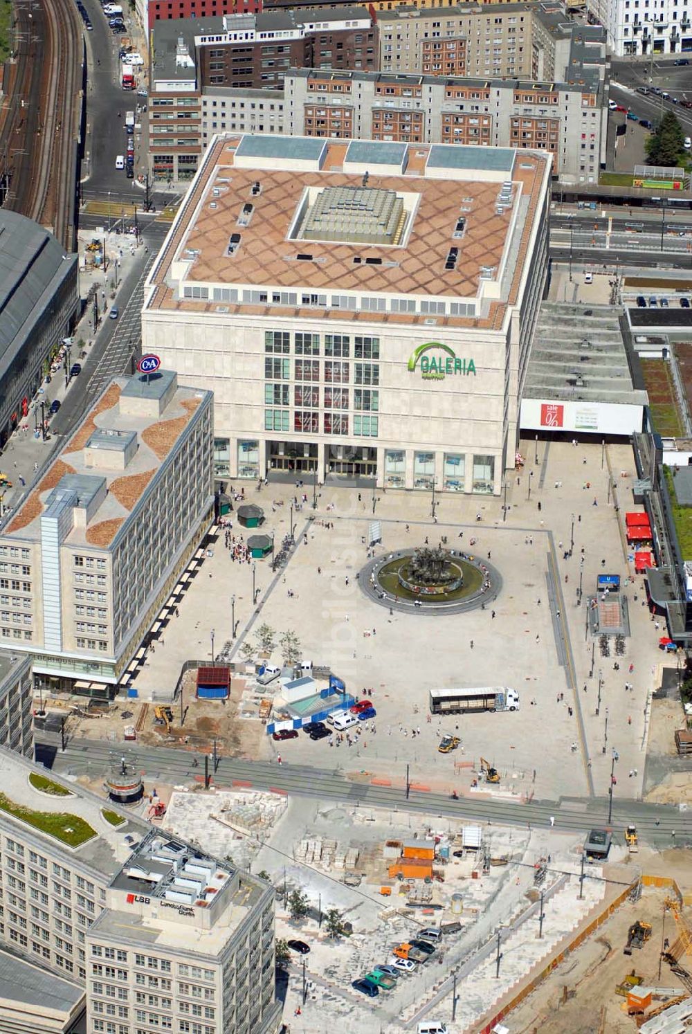 Berlin aus der Vogelperspektive: Alexanderplatz Berlin