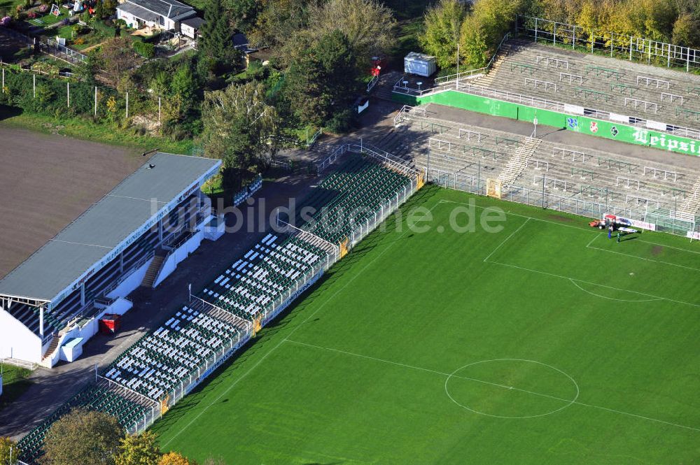 Leipzig von oben - Alfred-Kunze-Sportpark Leipzig