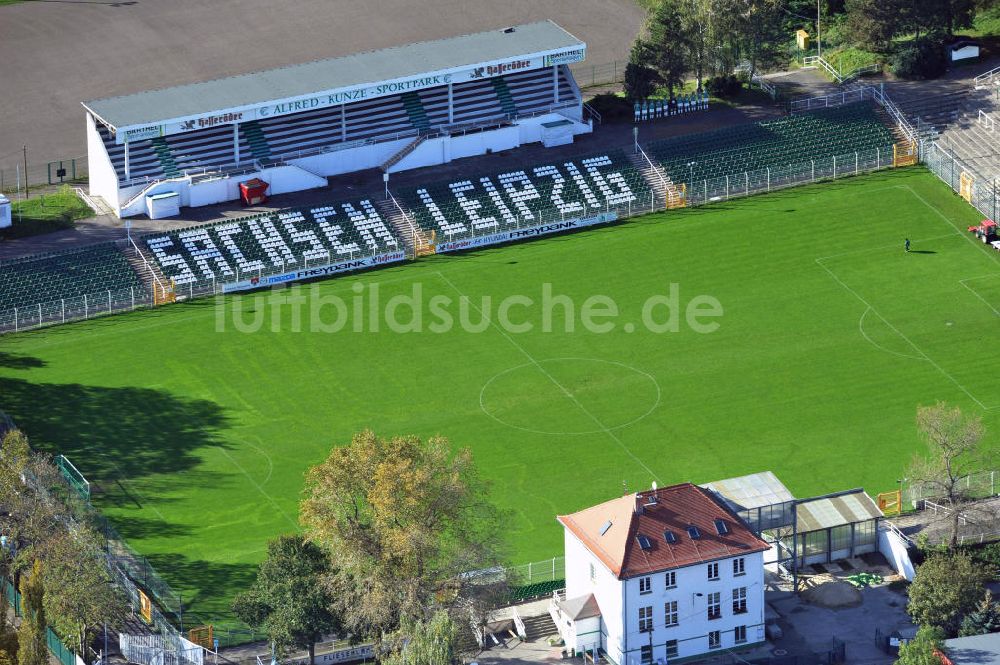 Luftbild Leipzig - Alfred-Kunze-Sportpark Leipzig