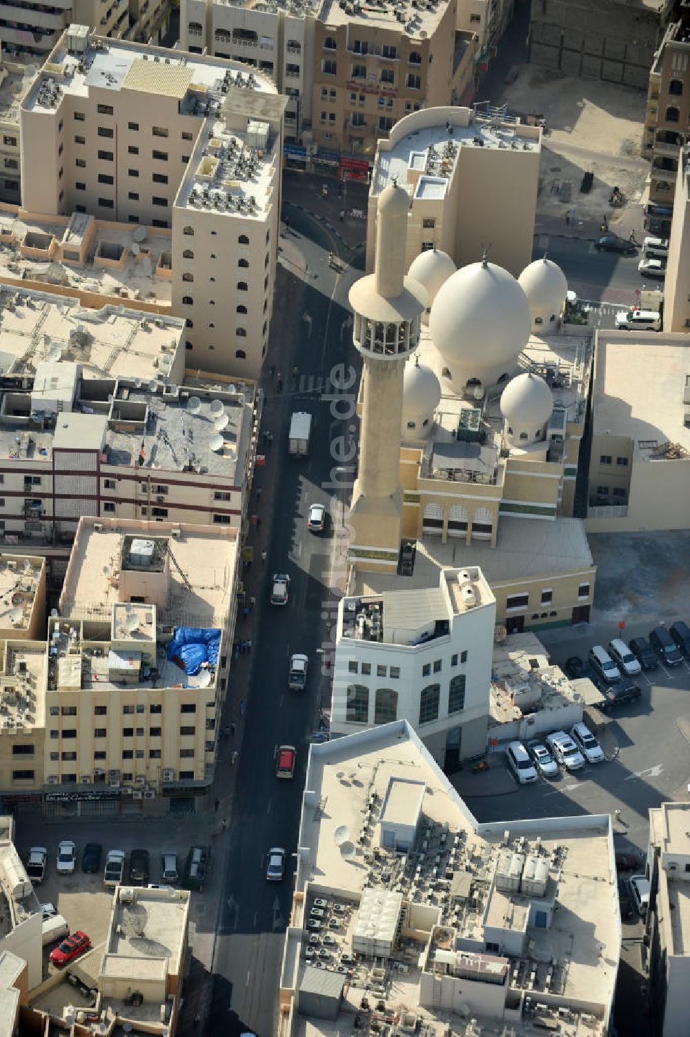 Dubai von oben - Ali Bin Abi Taleb Moschee in Dubai