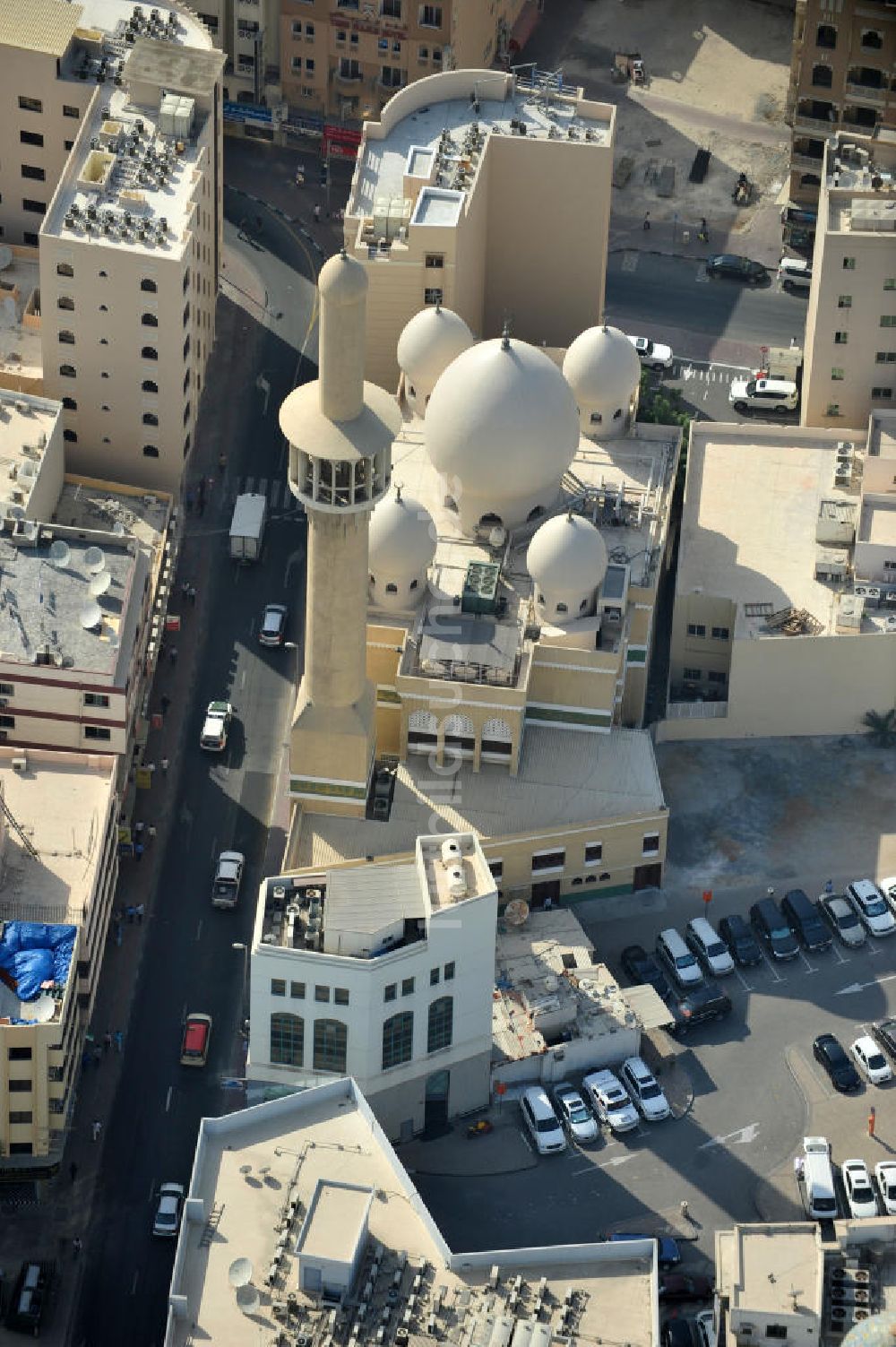 Luftbild Dubai - Ali Bin Abi Taleb Moschee in Dubai