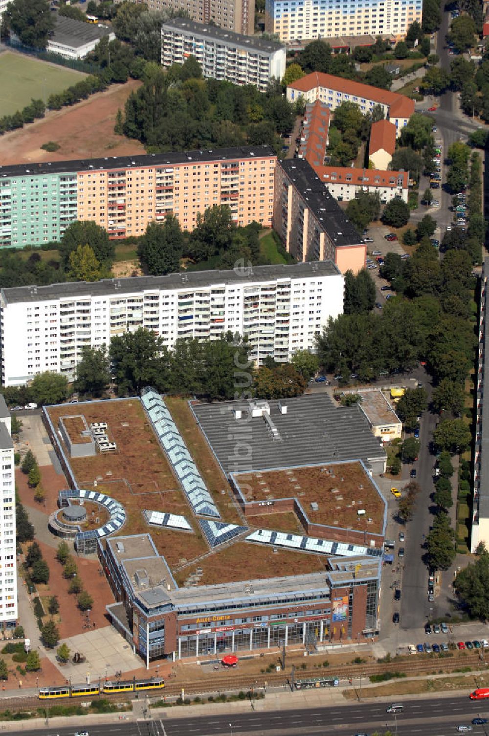 Luftaufnahme Berlin - Allee-Center in Berlin-Lichtenberg