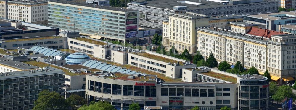 Magdeburg OT Altstadt von oben - Allee-Center im Ortsteil Altstadt in Magdeburg im Bundesland Sachsen-Anhalt