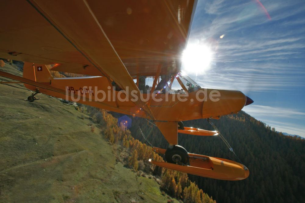 Luftaufnahme Megève - Alpenflug über Megève / Frankreich