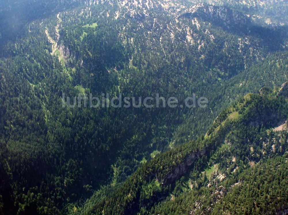 Berchtesgaden von oben - Alpenland um Berchtesgaden - Bayern