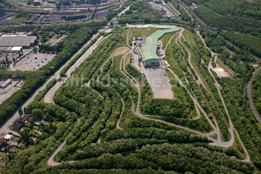 Bottrop von oben - alpincenter Bottrop im Bundesland Nordrhein-Westfalen