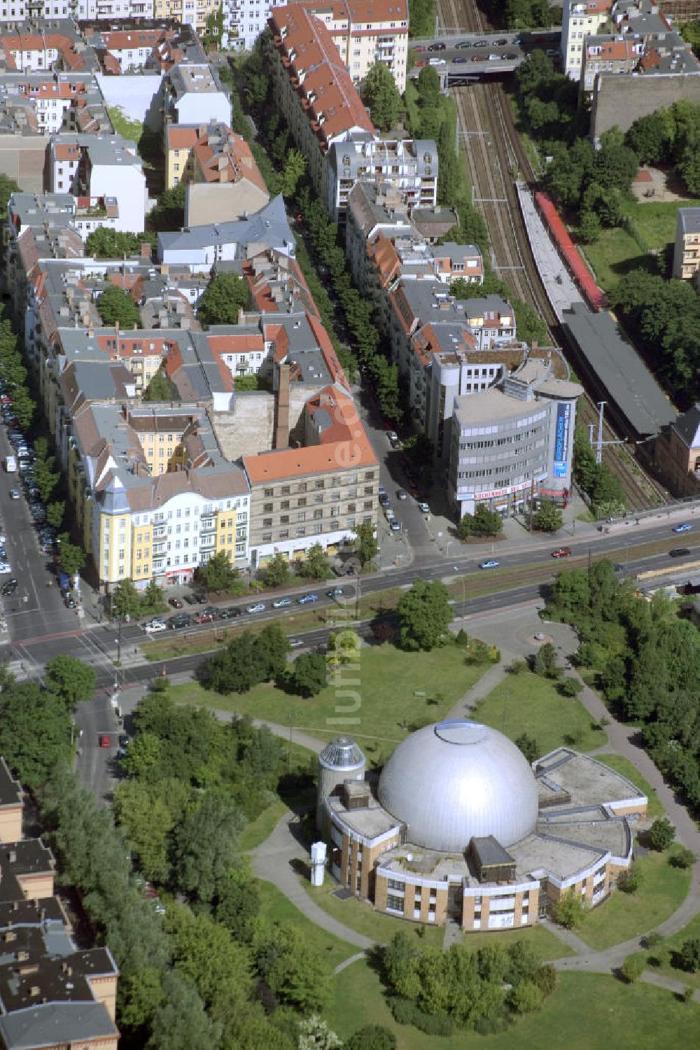 Berlin von oben - Altbauwohngebiete Berlin Prenzlauer Berg