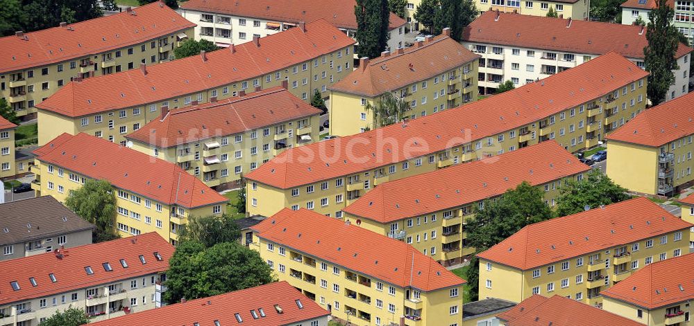 MAGDEBURG von oben - Altbauwohngebiete in Magdeburg - Nord