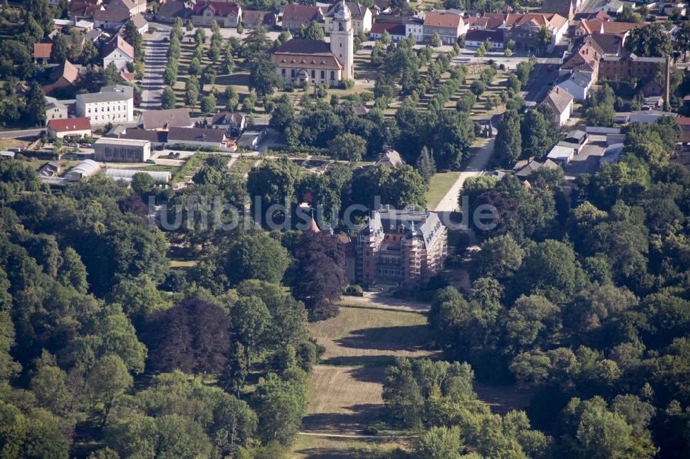 Altdöbern aus der Vogelperspektive: Altdöbern im Landkreis Oberspreewald-Lausitz im Bundesland Brandenburg