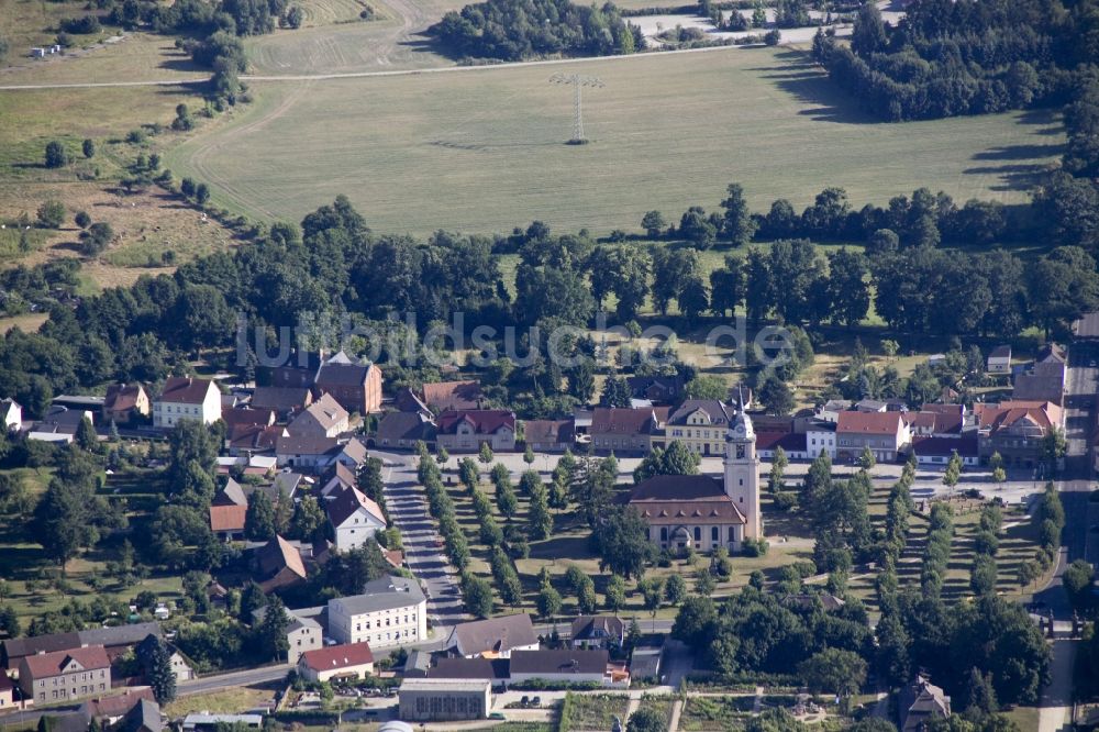 Luftbild Altdöbern - Altdöbern im Landkreis Oberspreewald-Lausitz im Bundesland Brandenburg