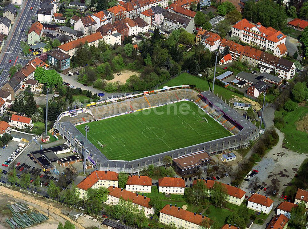 Luftaufnahme Osnabrück - alte osnatel ARENA des VfL Osnabrück