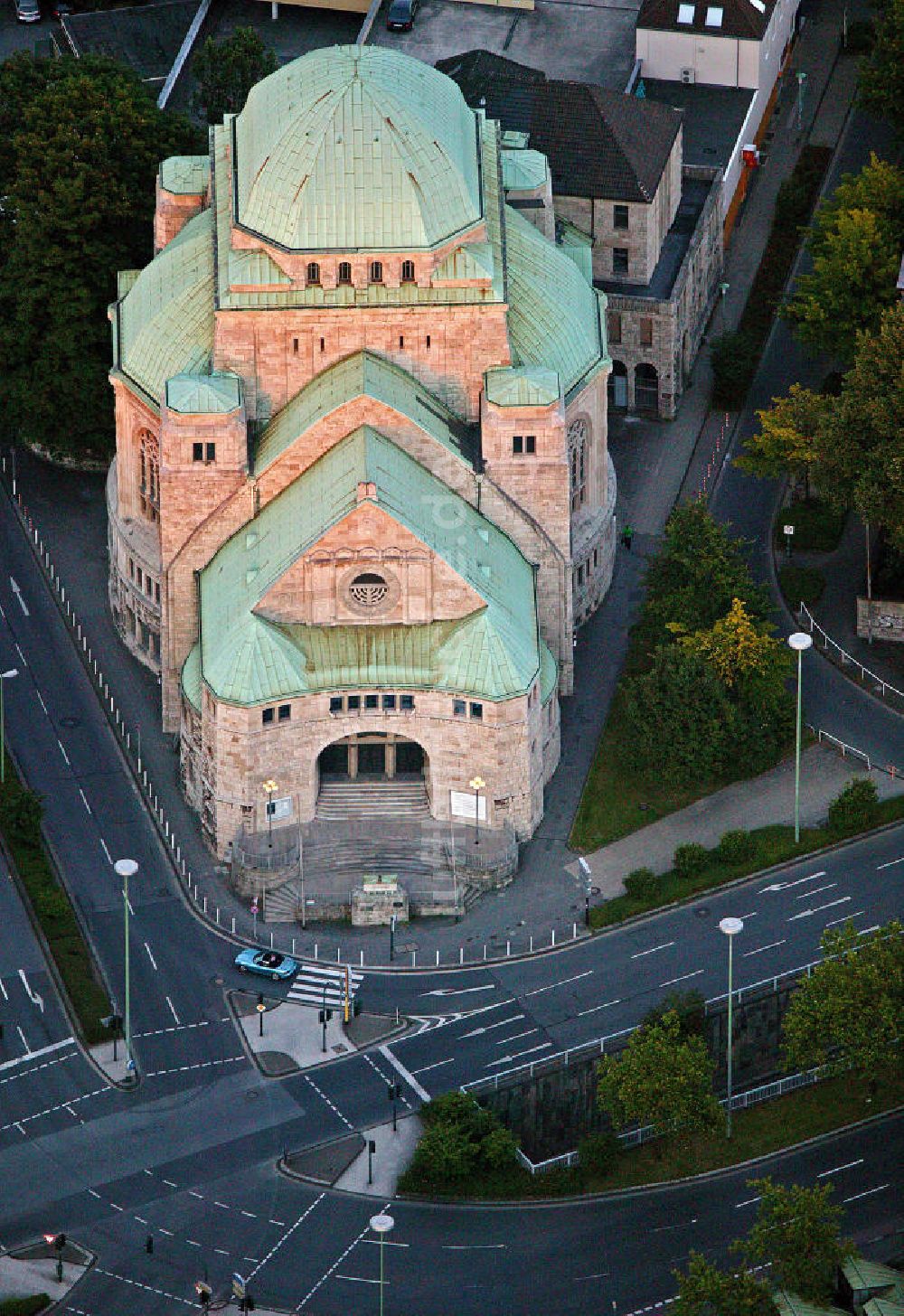 Luftbild Essen - Alte Synagoge