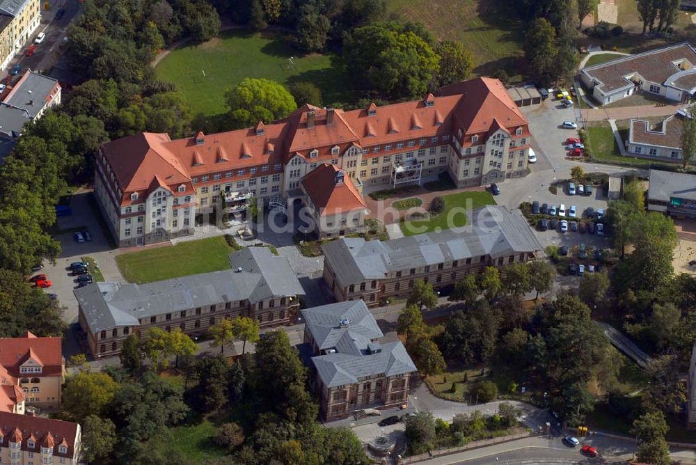 Luftbild Halle - Alten- und Pflegeheim ?Lindenhof? in Halle