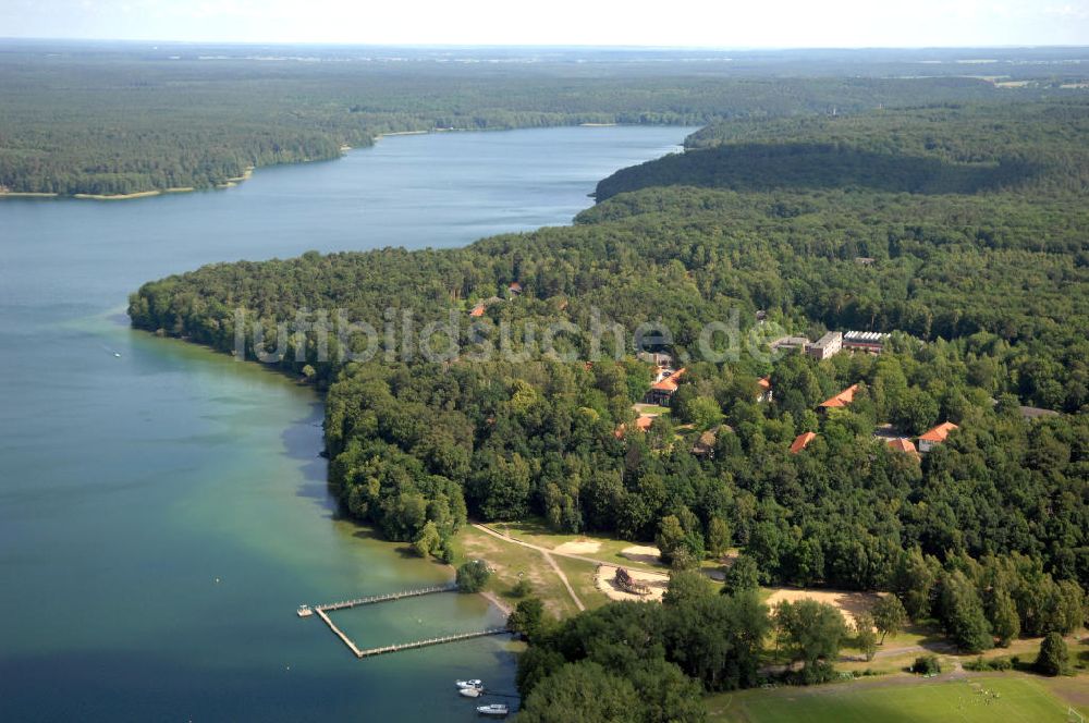 Luftaufnahme Altenhof - Altenhof am Werbellinsee in Brandenburg