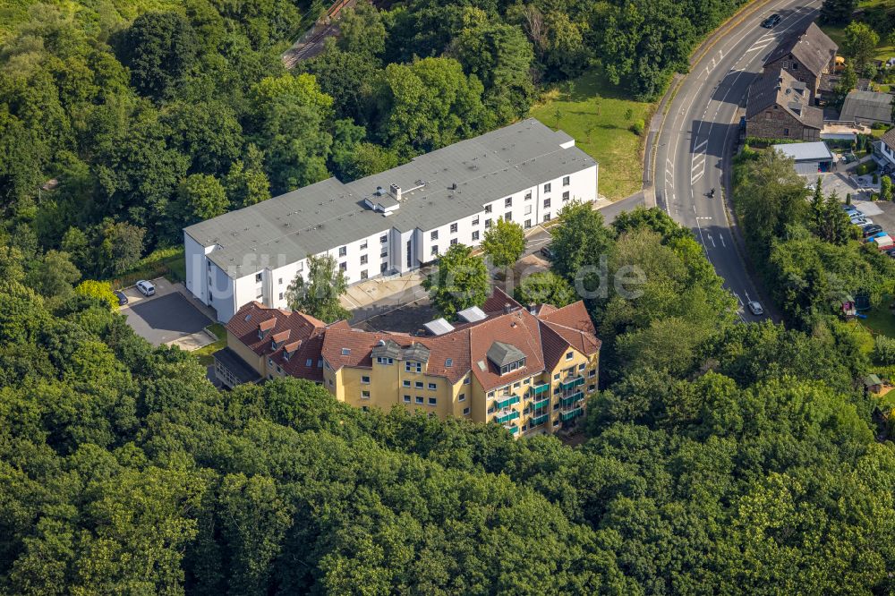 Luftbild Witten - Altersheim - Seniorenresidenz an der Wengernstraße im Ortsteil Bommern in Witten im Bundesland Nordrhein-Westfalen, Deutschland