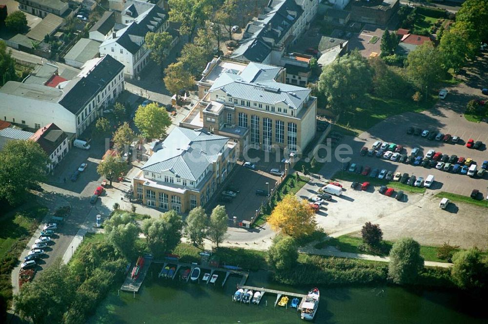 Werder ( Brandenburg ) aus der Vogelperspektive: Altes Brauhaus in Werder / Havel