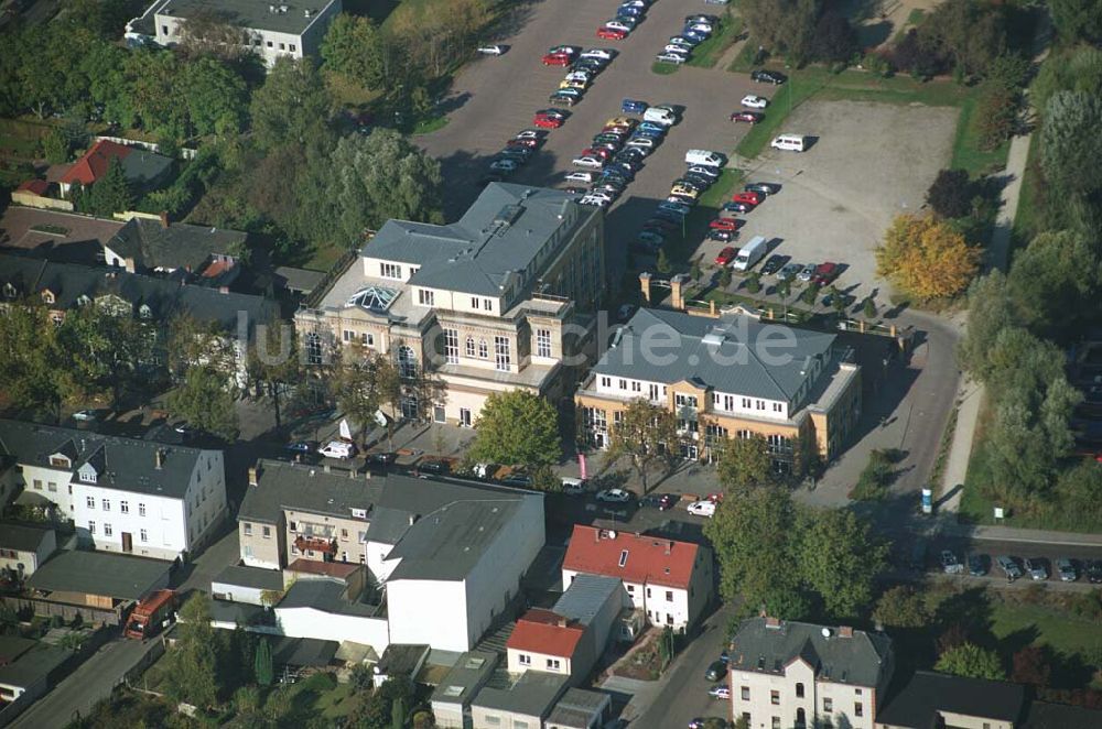 Luftbild Werder ( Brandenburg ) - Altes Brauhaus in Werder / Havel