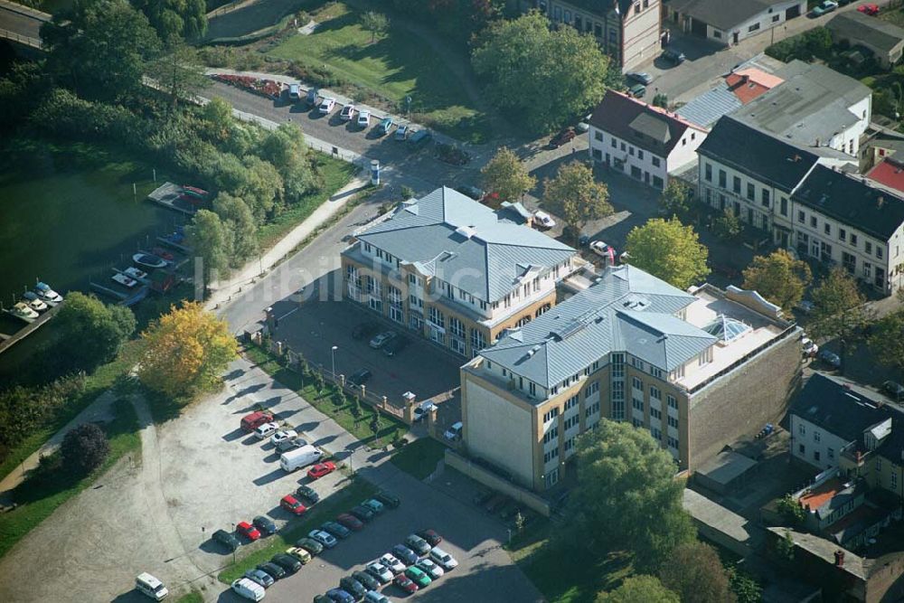 Luftbild Werder ( Brandenburg ) - Altes Brauhaus in Werder / Havel