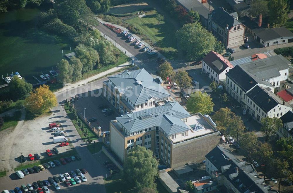 Luftaufnahme Werder ( Brandenburg ) - Altes Brauhaus in Werder / Havel