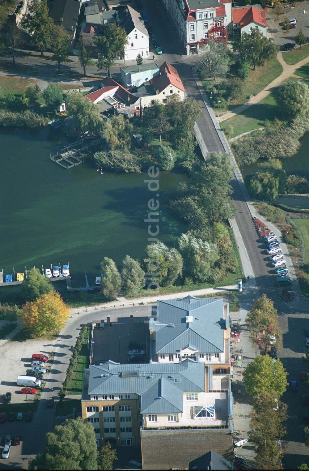 Werder ( Brandenburg ) aus der Vogelperspektive: Altes Brauhaus in Werder / Havel