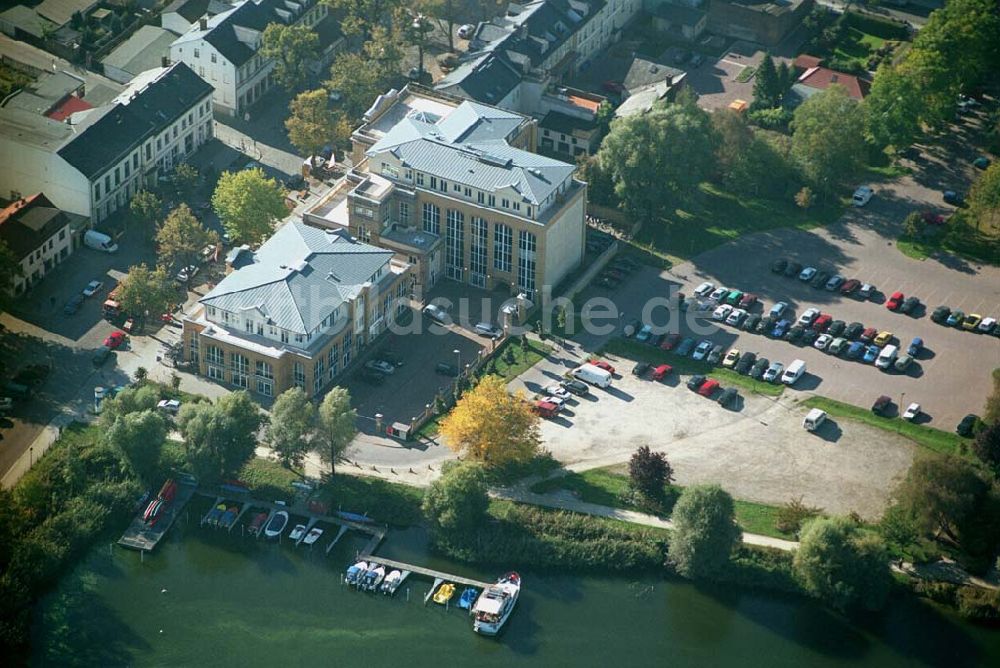 Luftaufnahme Werder ( Brandenburg ) - Altes Brauhaus in Werder / Havel