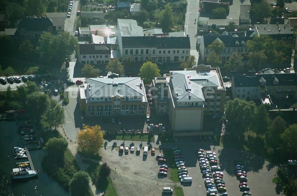 Luftbild Werder ( Brandenburg ) - Altes Brauhaus in Werder / Havel