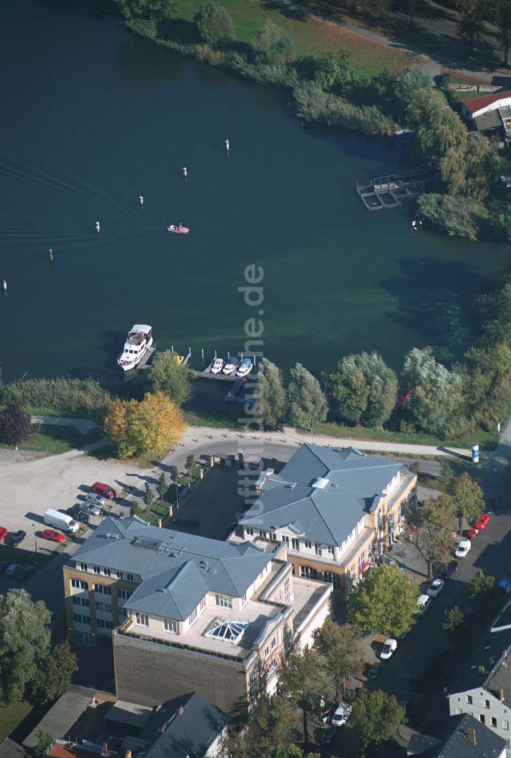 Werder ( Brandenburg ) aus der Vogelperspektive: Altes Brauhaus in Werder / Havel