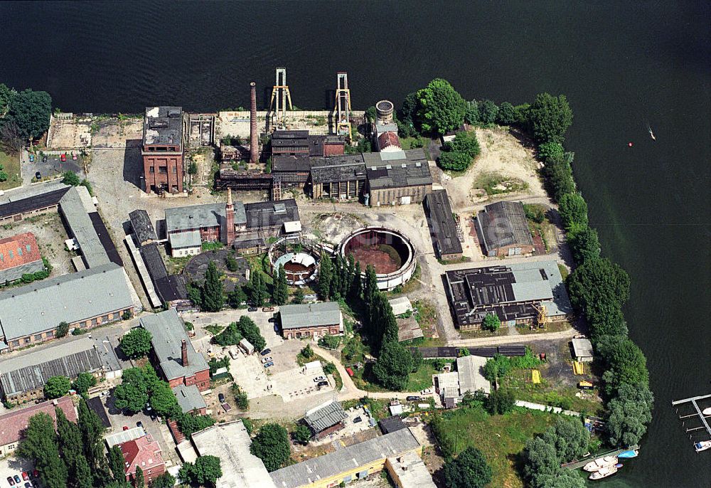 Potsdam aus der Vogelperspektive: Altes Gaswerk