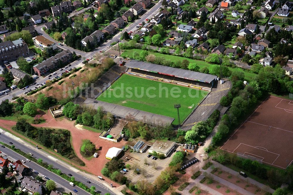 Luftaufnahme Aachen - Altes Stadion Tivoli Aachen im Bundesland Nordrhein-Westfalen