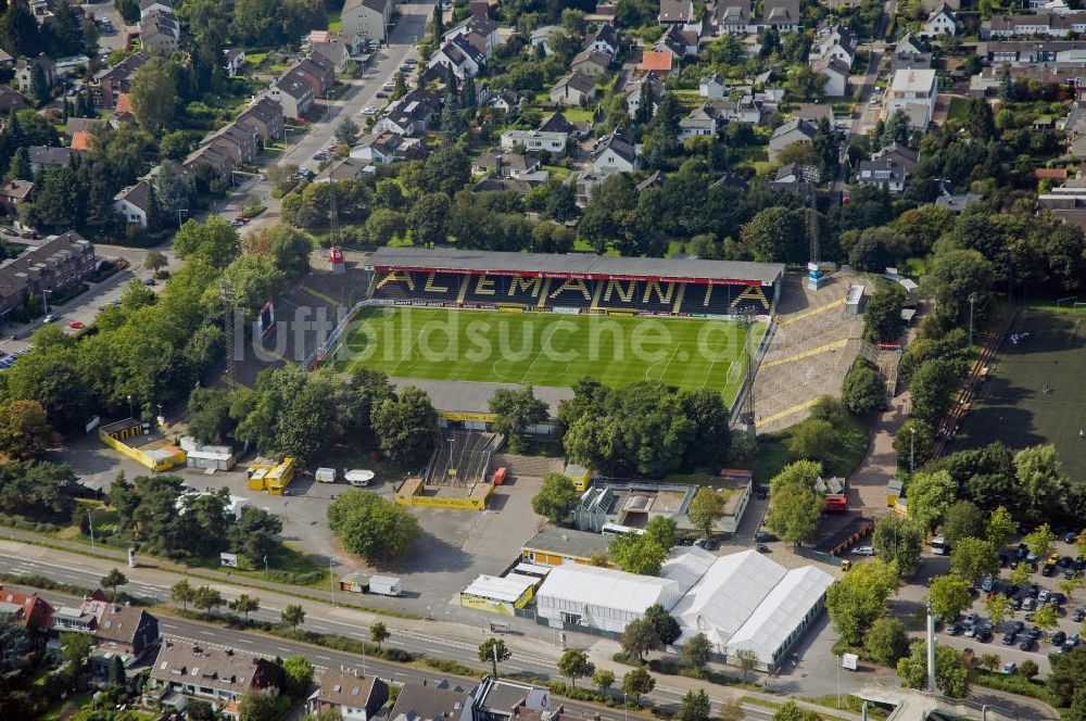 Luftbild Aachen - Altes Tivoli Aachen