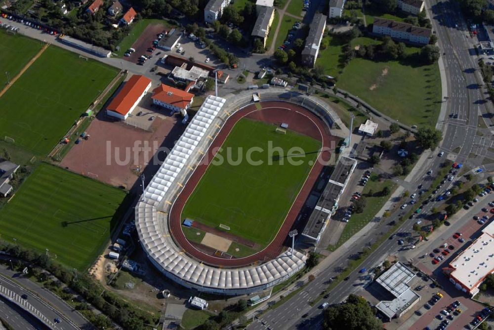 Luftbild Wolfsburg - Altes VfL- Stadion Wolfsburg im Bundesland Niedersachsen