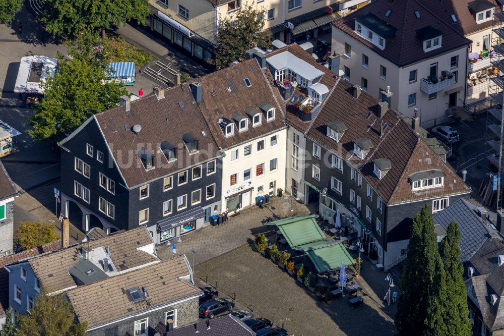 Schwelm aus der Vogelperspektive: Altmarkt in Schwelm im Bundesland Nordrhein-Westfalen, Deutschland