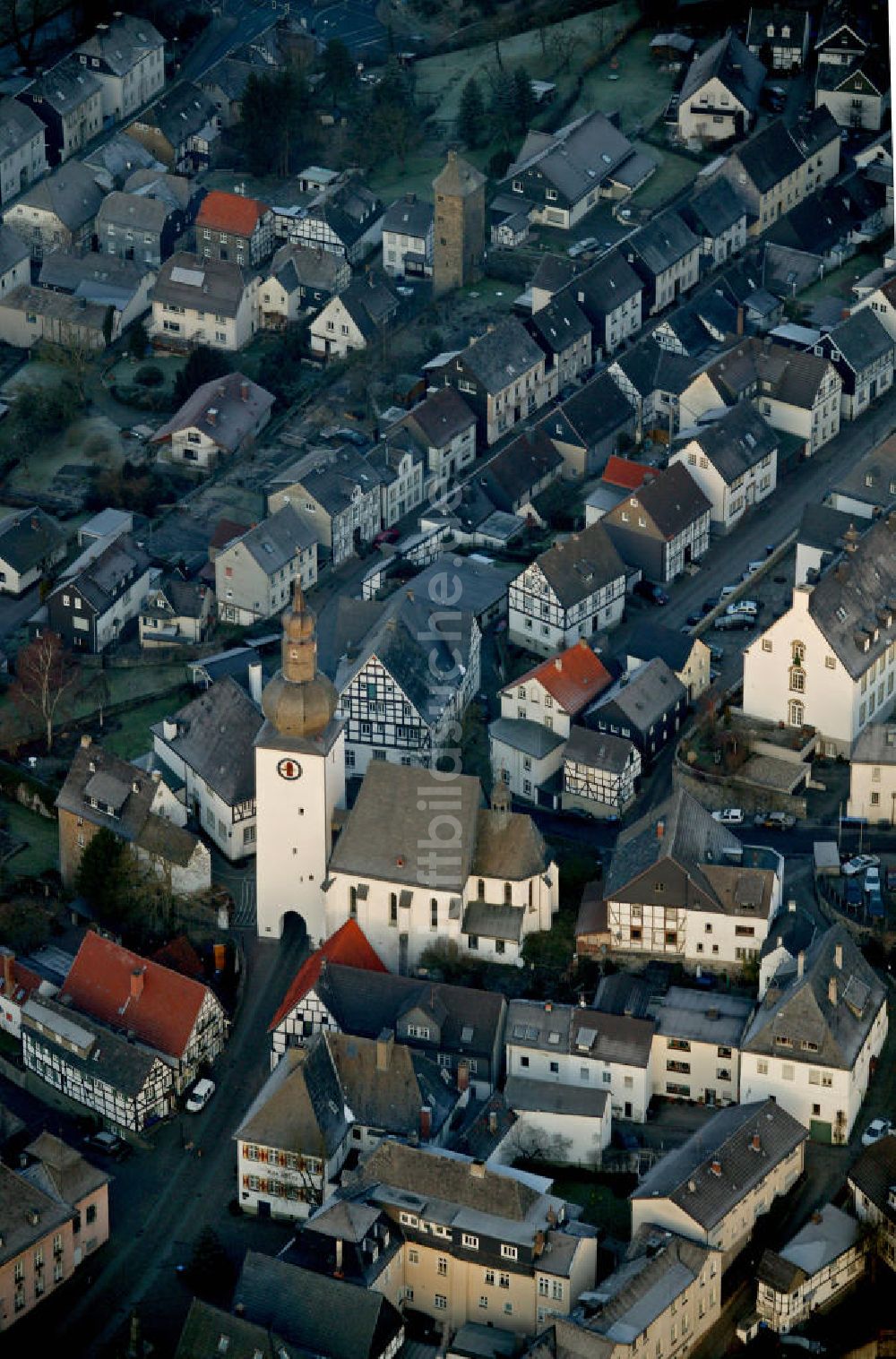 Arnsberg von oben - Altstadt Arnsberg