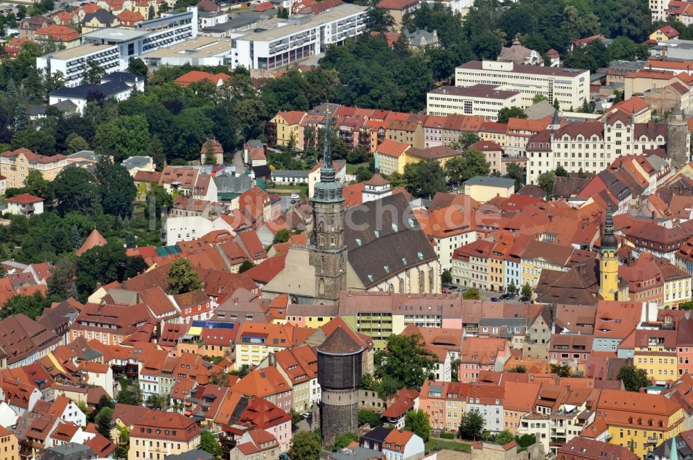 Luftbild Bautzen - Altstadt von Bautzen im Bundesland Sachsen