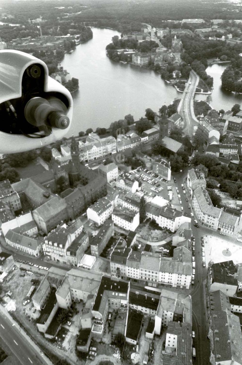 Luftbild Berlin - KÖPENICK - Altstadt von Berlin-Köpenick. 09.10.90