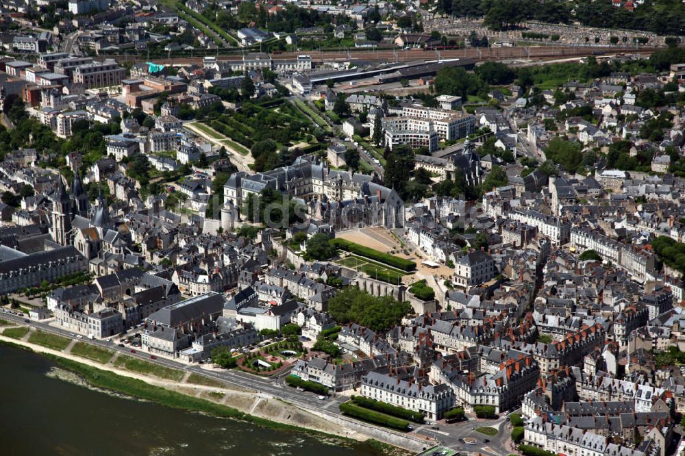 Luftbild Blois - Altstadt Blois