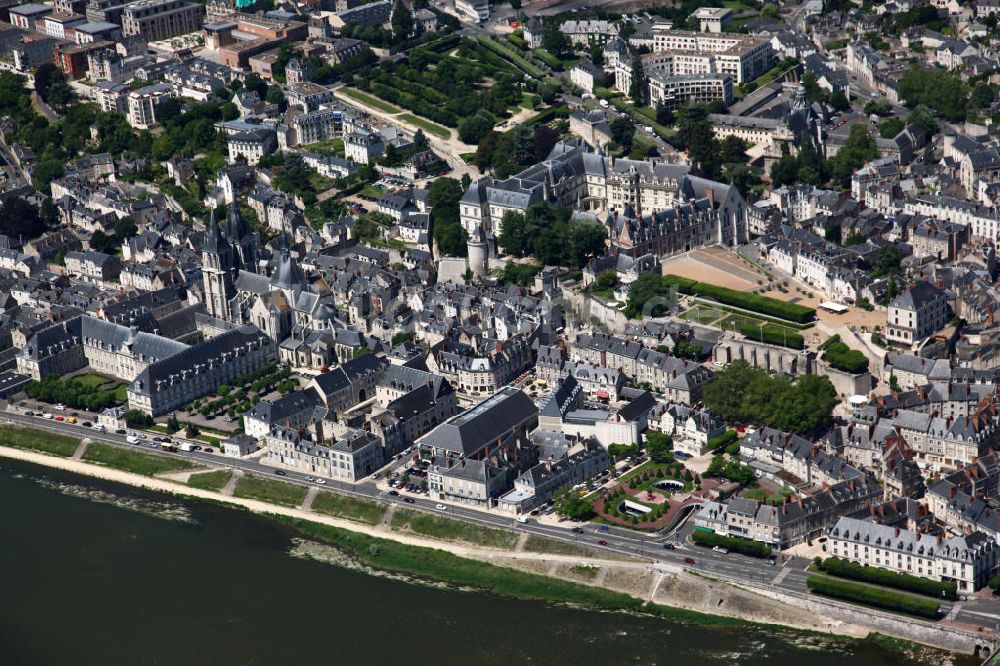 Luftaufnahme Blois - Altstadt Blois