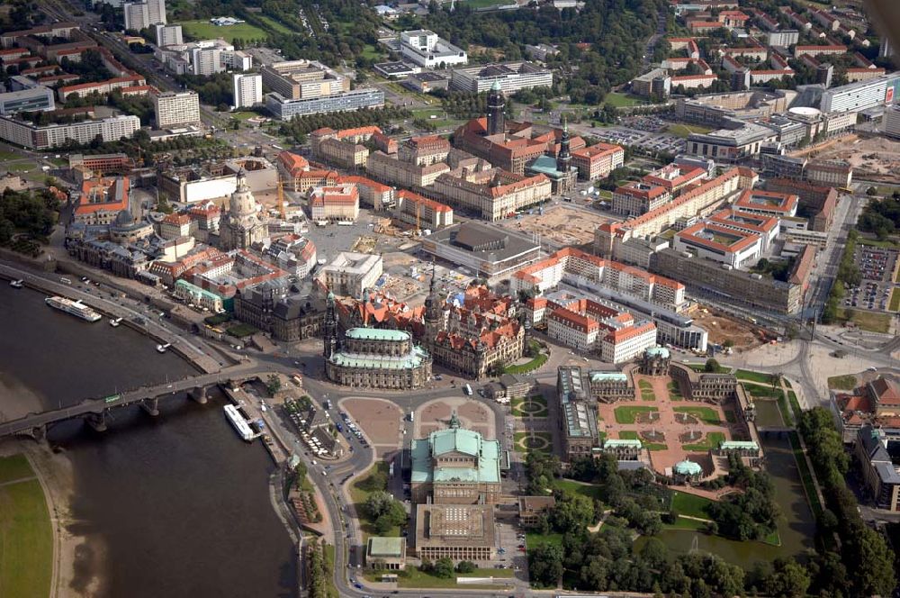 Luftbild DRESDEN - Altstadt Dresden