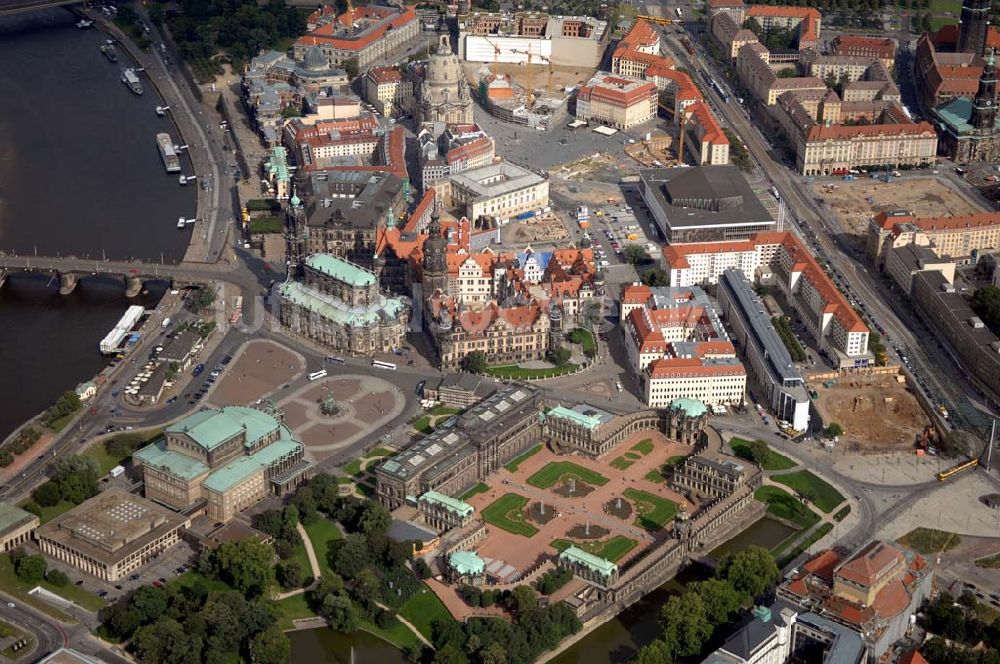 Luftaufnahme DRESDEN - Altstadt Dresden