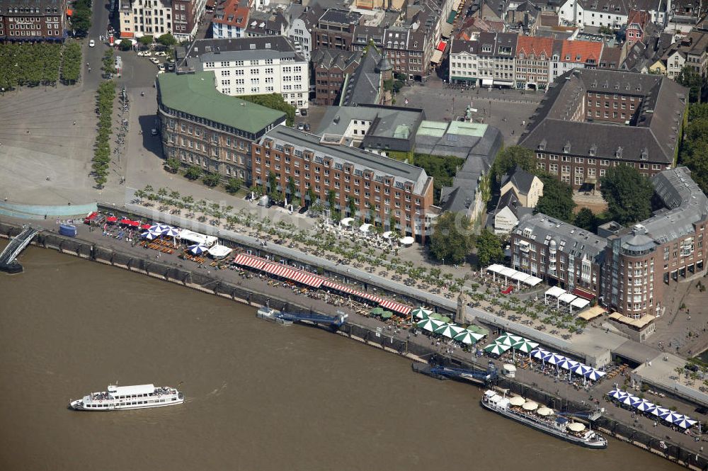 Düsseldorf aus der Vogelperspektive: Altstadt Düsseldorf