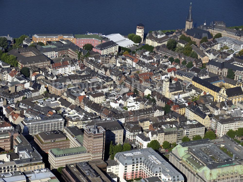 Düsseldorf aus der Vogelperspektive: Altstadt Düsseldorf