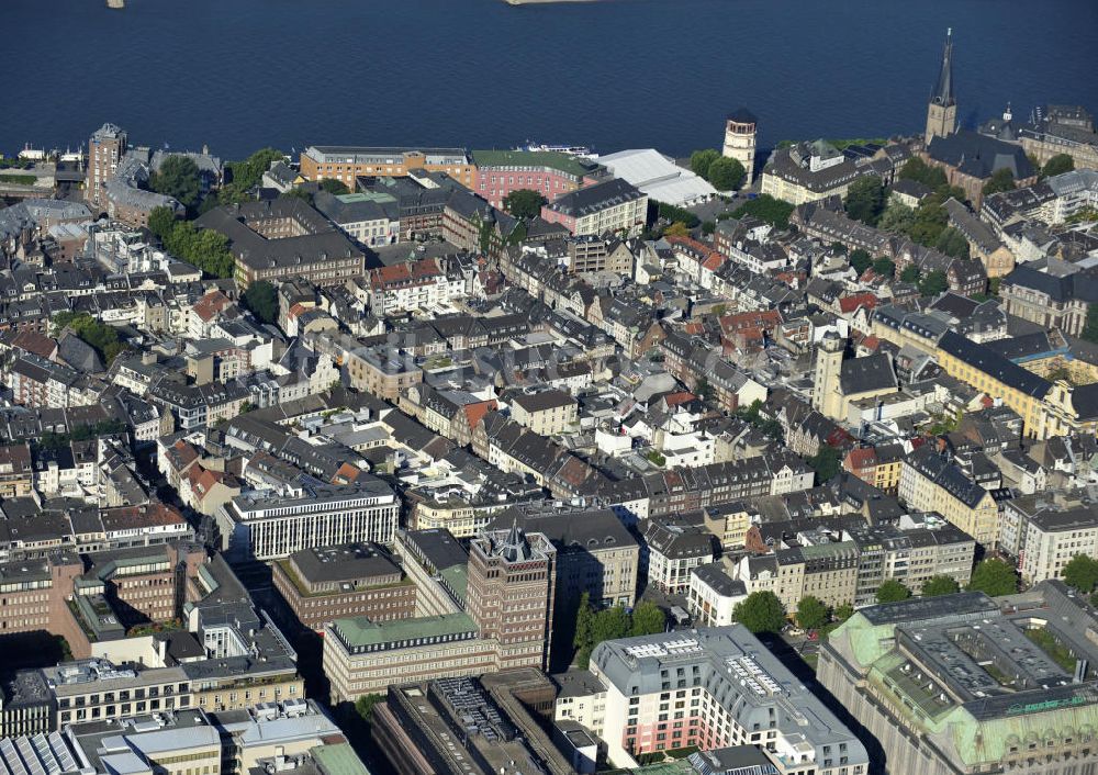 Luftbild Düsseldorf - Altstadt Düsseldorf