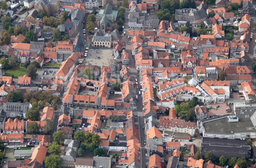 Luftbild Goslar - Altstadt von Goslar im Bundesland Niedersachsen