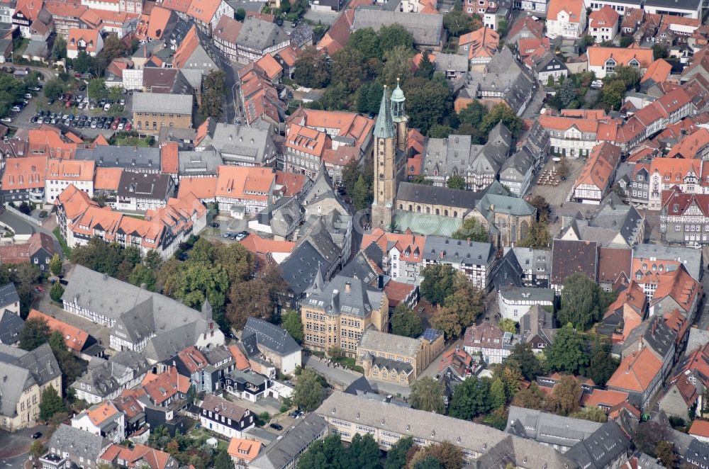 Luftbild Goslar - Altstadt von Goslar im Bundesland Niedersachsen