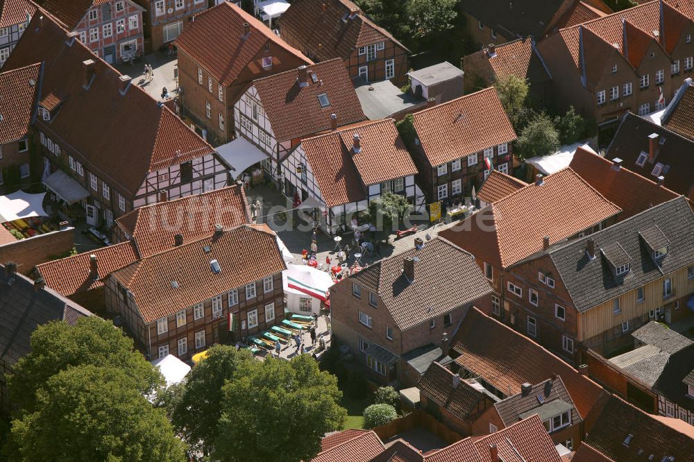 Luftbild Hitzacker - Altstadt Hitzacker