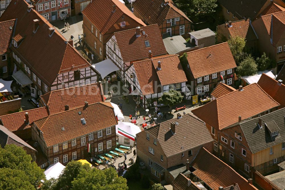 Luftaufnahme Hitzacker - Altstadt Hitzacker