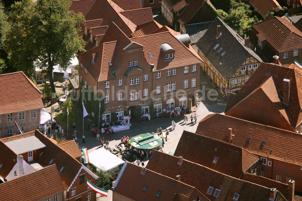 Luftbild Hitzacker - Altstadt Hitzacker