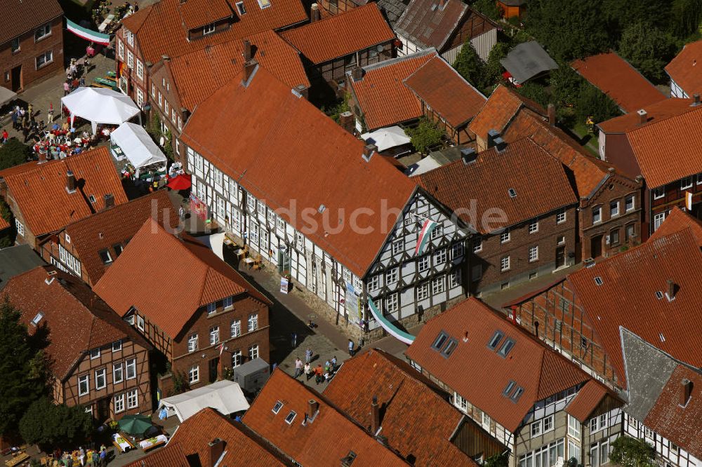 Luftbild Hitzacker - Altstadt Hitzacker