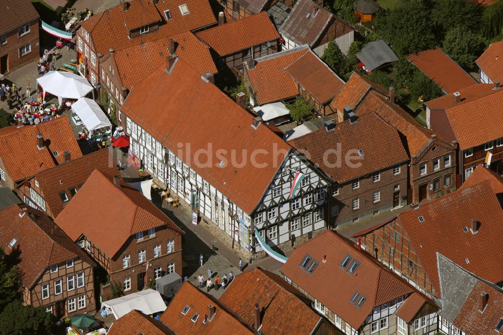 Luftaufnahme Hitzacker - Altstadt Hitzacker